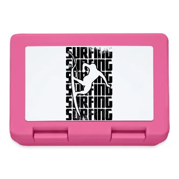Surfing - Brotdose - Pink - Vorne