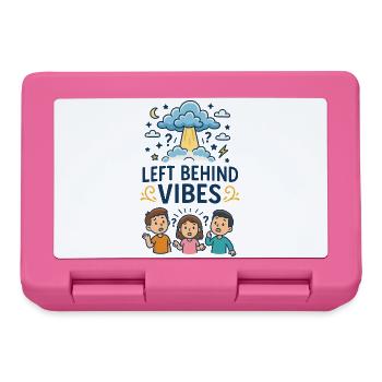 Left Behind Vibes - Lunchbox - pink - Front
