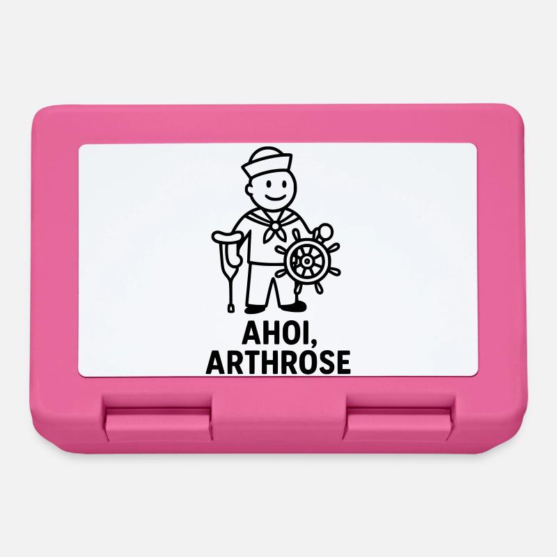 ahoi arthrose - Brotdose - Pink