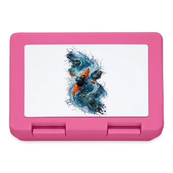 Speed kayaking on blue water - Lunchbox - pink - Front