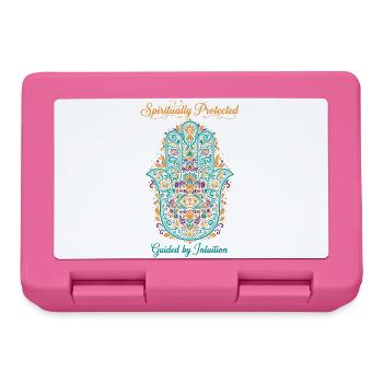 Spirituell geschützte Zen-Intuition - Brotdose - Pink - Vorne