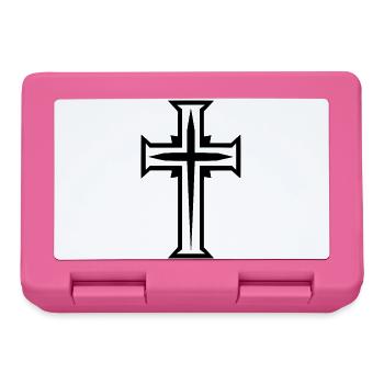Christen Kreuz - Brotdose - Pink - Vorne