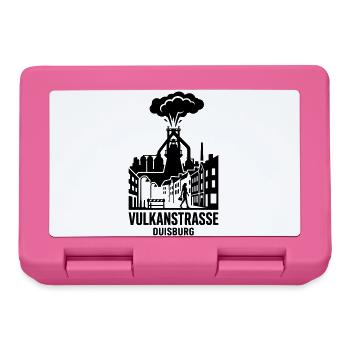 Duisburg Vulkanstraße - Brotdose - Pink - Vorne
