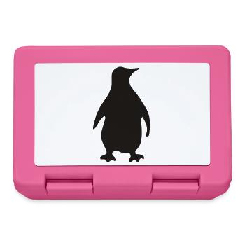Pinguin - Brotdose - Pink - Vorne