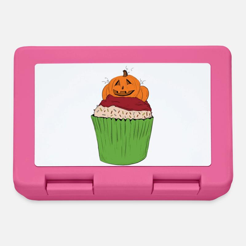 cupcake_citrouille - Lunchbox - pink