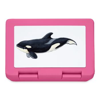 Baby Orca - Baby orca - Baby orca - Lunchbox - pink - Front