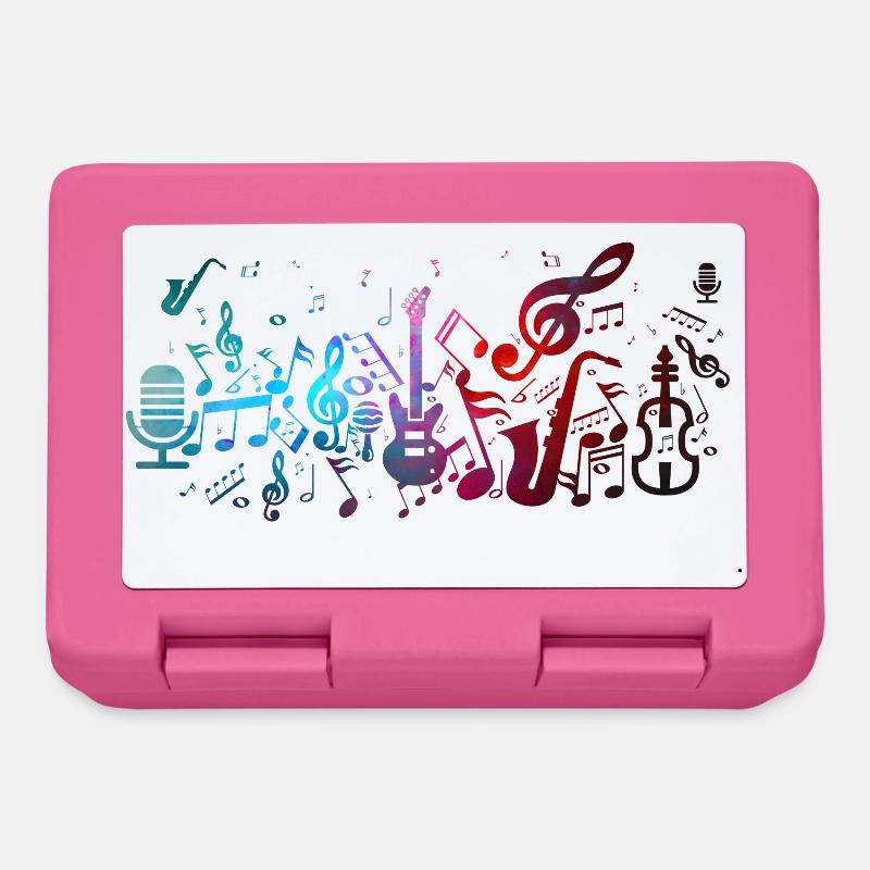 Musik - Brotdose - Pink