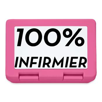 Nurse PKrankenschwester Infirmier Infirmière - Lunchbox - pink - Front