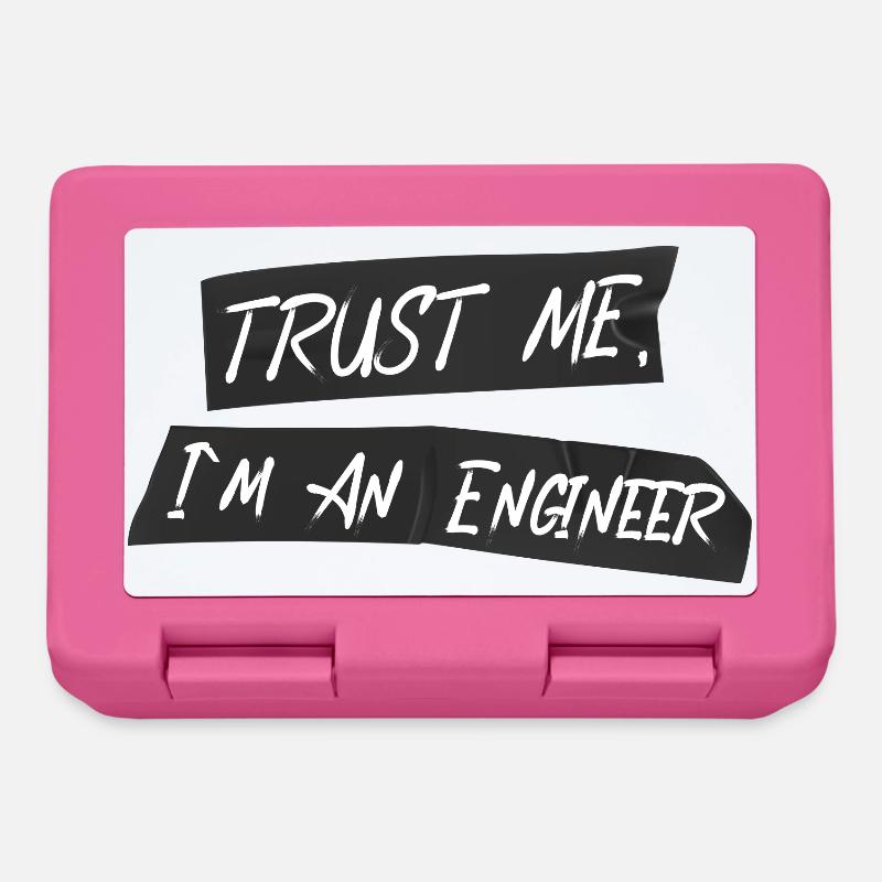 Engineer With Panzertape - Lunchbox - pink