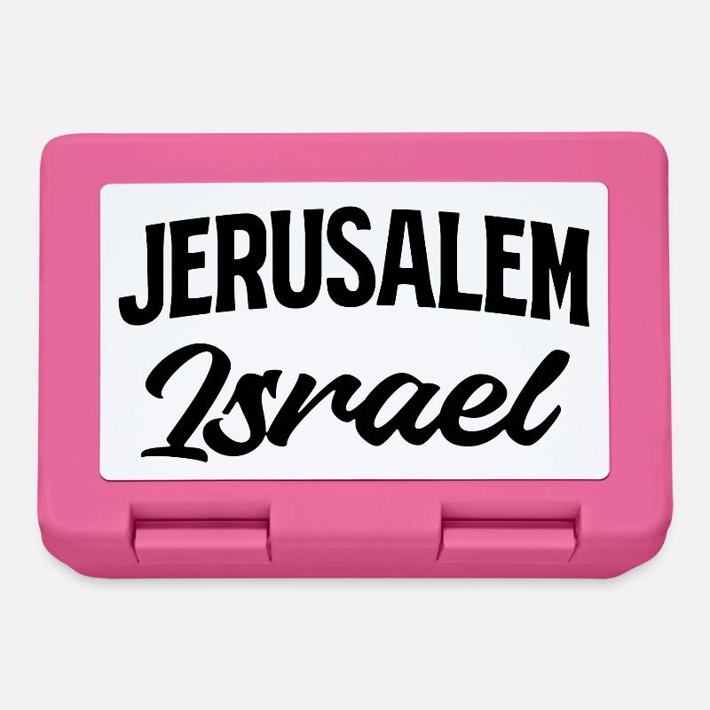 Israel Script Glitter - Brotdose - Pink