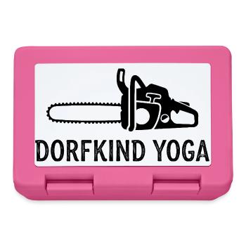 Village Kid Yoga Chainsaw - Lunchbox - pink - Front