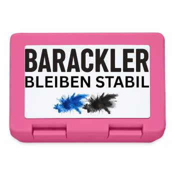 Barackler - Stolz und Ehre - Brotdose - Pink - Vorne