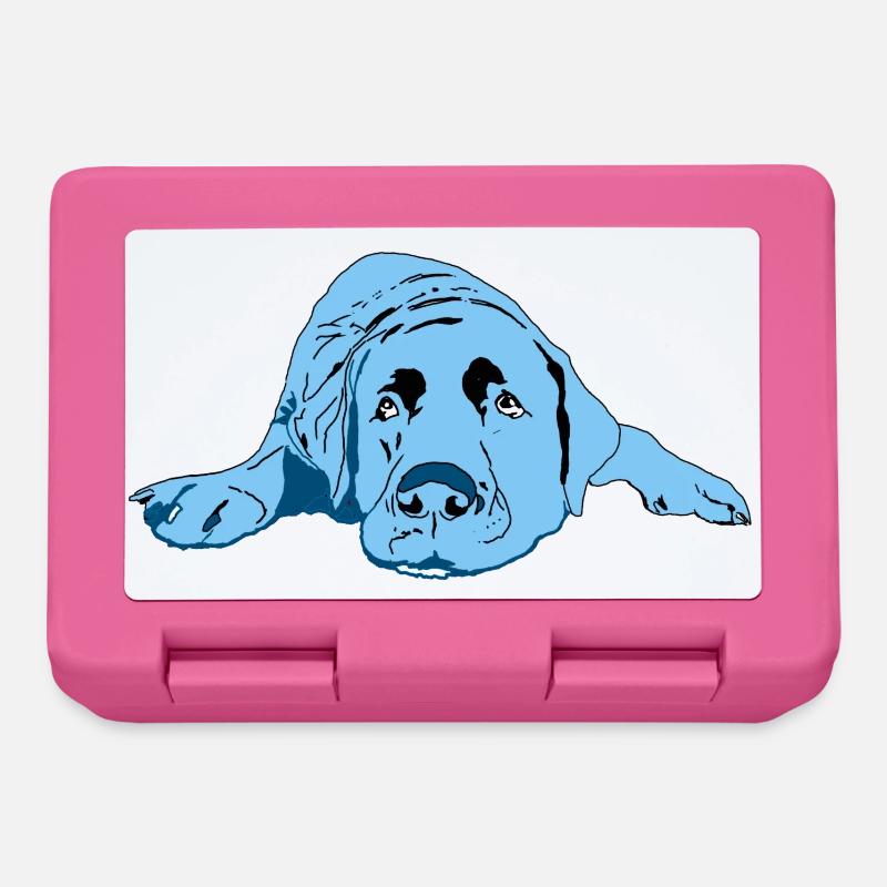 Labrador - Brotdose - Pink