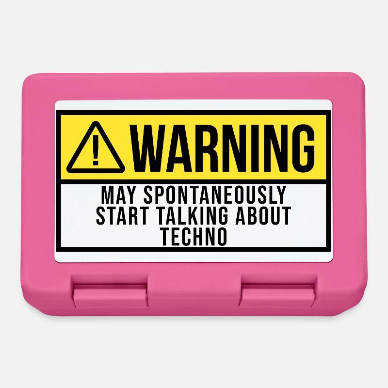 Techno - Brotdose - Pink