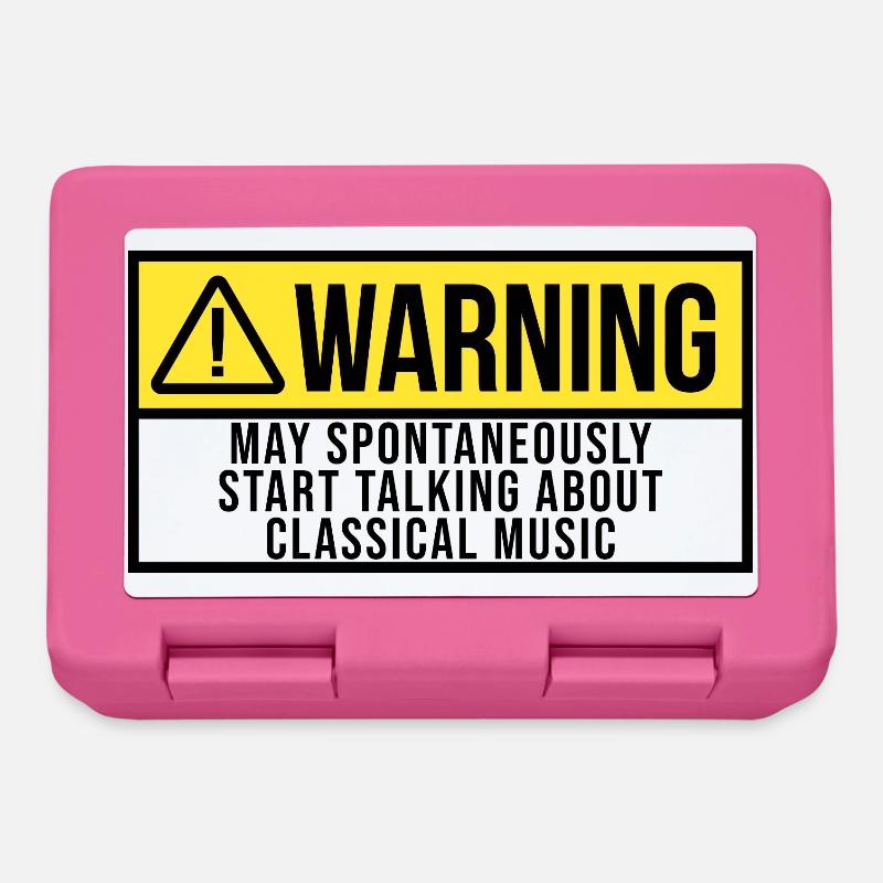 Classical Music - Lunchbox - pink