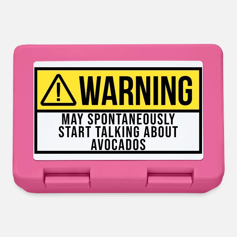 Avocado - Brotdose - Pink