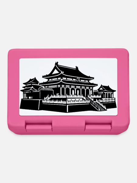 Verbotene Stadt Kaiserpalast Peking - Brotdose - Pink
