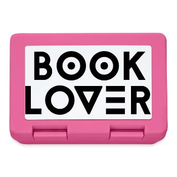 booklover - Lunchbox - pink - Front