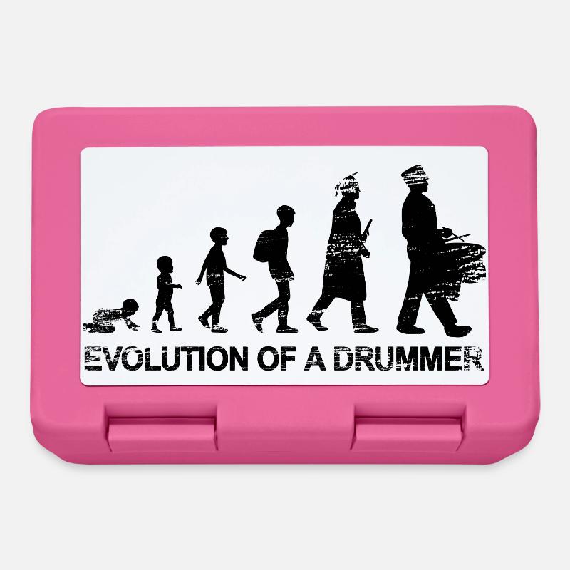 Entwicklung eines Trommlers - Brotdose - Pink
