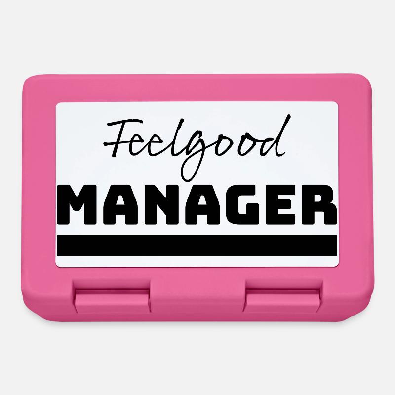 Tshirt Feelgood Manager - Brotdose - Pink