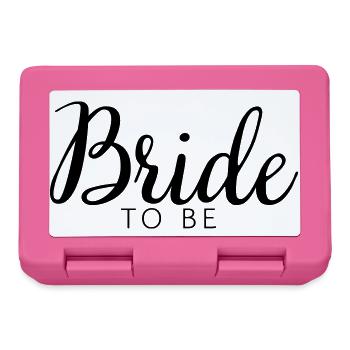 Bride to be - Brotdose - Pink - Vorne