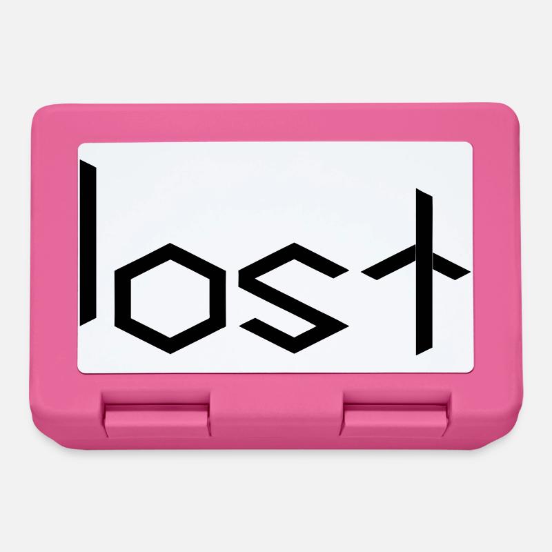 lost - Brotdose - Pink