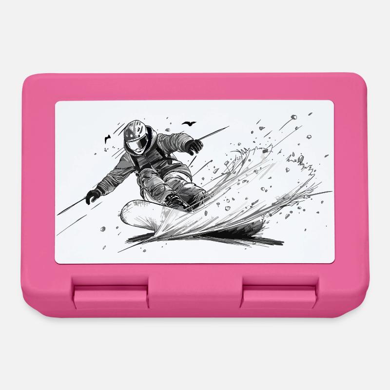 Snowboard - Brotdose - Pink