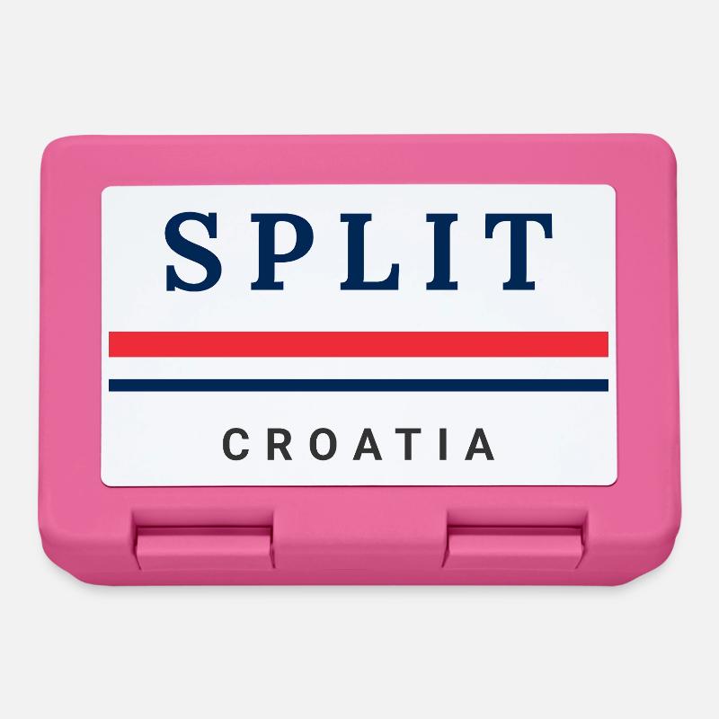 Split City Croatia - Lunchbox - pink