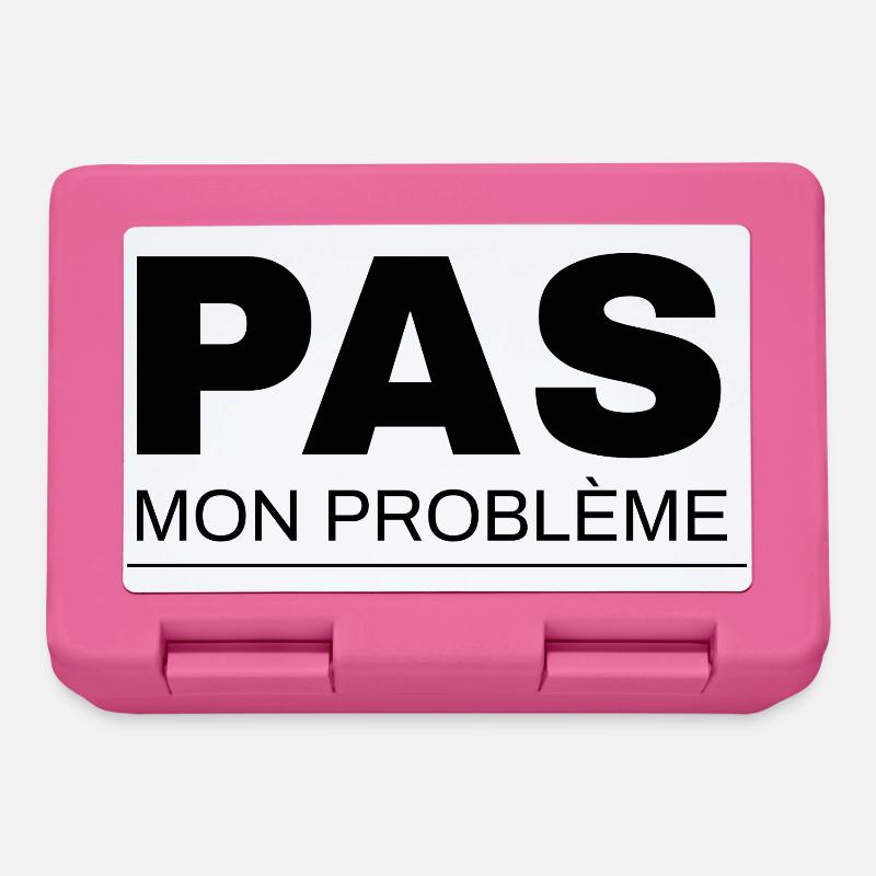 Not my problem - Lunchbox - pink