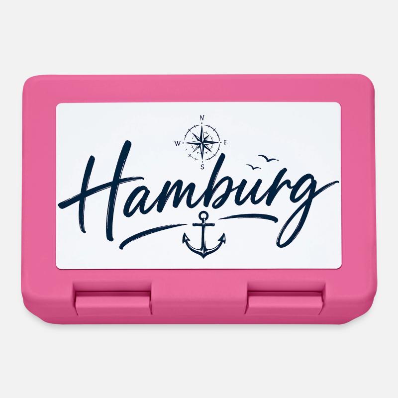Hamburg Anchor - Boîte à goûter - rose