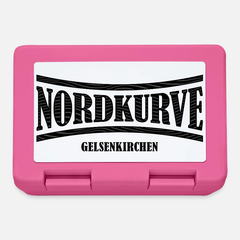 Nordkurve Gelsenkirchen Geschenkidee - Brotdose - Pink
