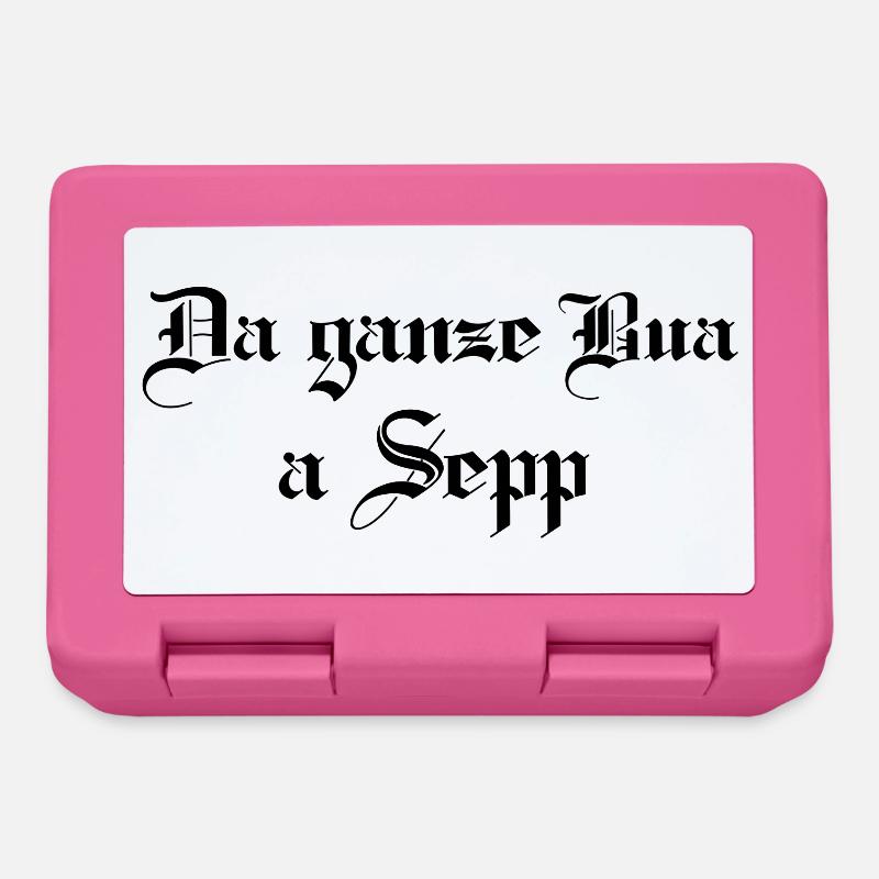 Da ganze Bua a Sepp - Brotdose - Pink