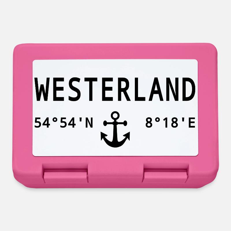 Westerland - Brotdose - Pink