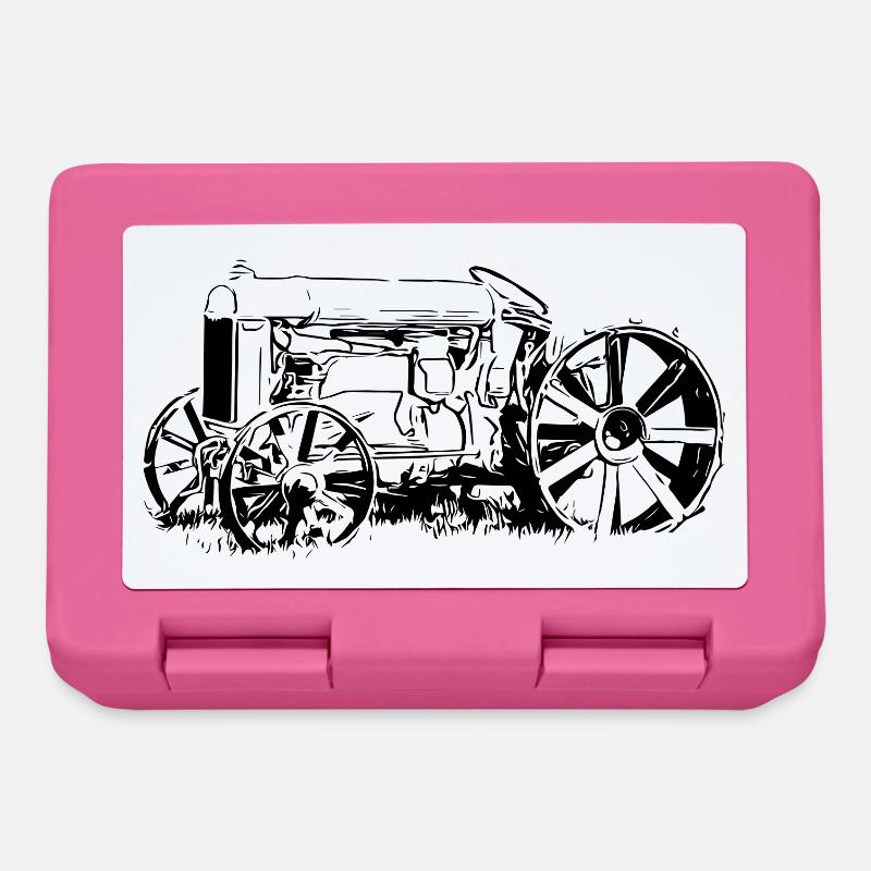 Traktor Model F - Brotdose - Pink
