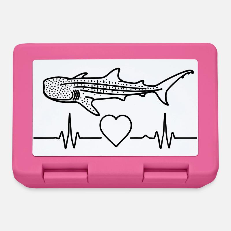 Requin-baleine - L’élégance des mers | . Océan. Nature - Boîte à goûter - rose