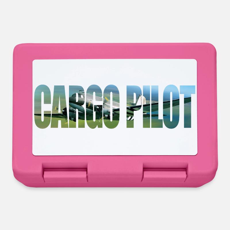Cargo pilot DC-3 - Brotdose - Pink