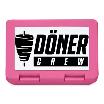 L’équipe Döner - Boîte à goûter - rose - Devant