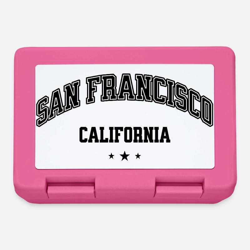 San Francisco Arch Text Tee - Brotdose - Pink