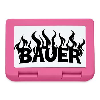 Bauer 2 - Brotdose - Pink - Vorne