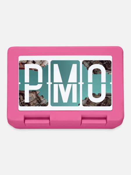 Palermo Flughafen PMO - Brotdose - Pink