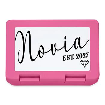 Spanische Braut 2027 - Brotdose - Pink - Vorne
