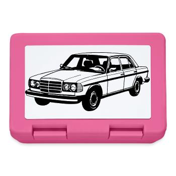 MB W123 , Youngtimer / Oldtimer ...(25) - Brotdose - Pink - Vorne