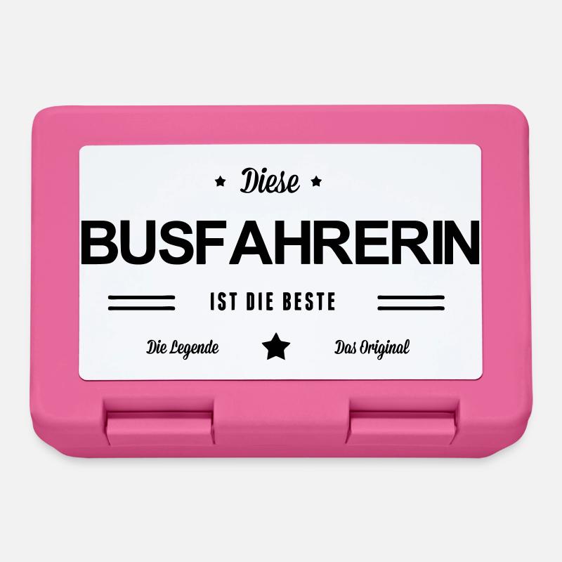 Beste Busfahrerin - Brotdose - Pink