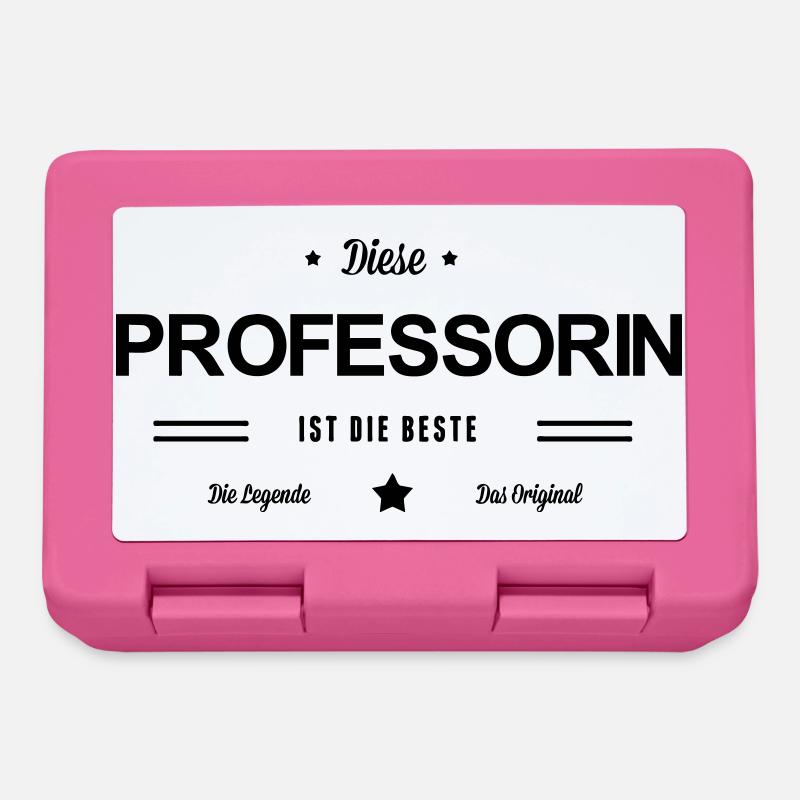 Beste Professorin - Brotdose - Pink