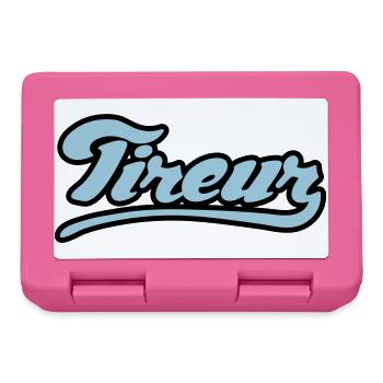 Tireur pétanque flex - Boîte à goûter - rose - Devant
