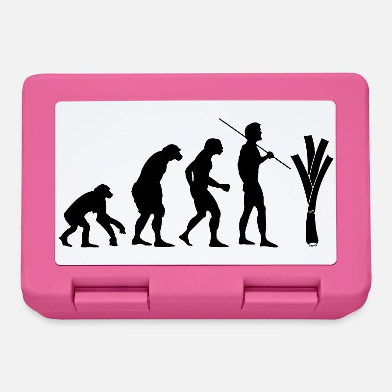 Evolution of the leek - Lunchbox - pink