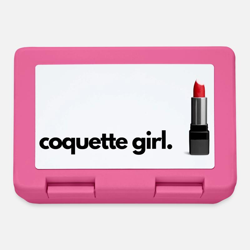 Coquette Mädchen Student Kit Kit - Brotdose - Pink