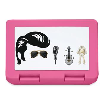 EP Popmusik Ikonischer Retro Stil - Brotdose - Pink - Vorne