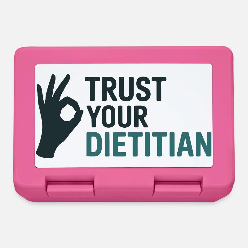 Trust Your Dietitian Professional Expert Guidance - Lunchbox - pink