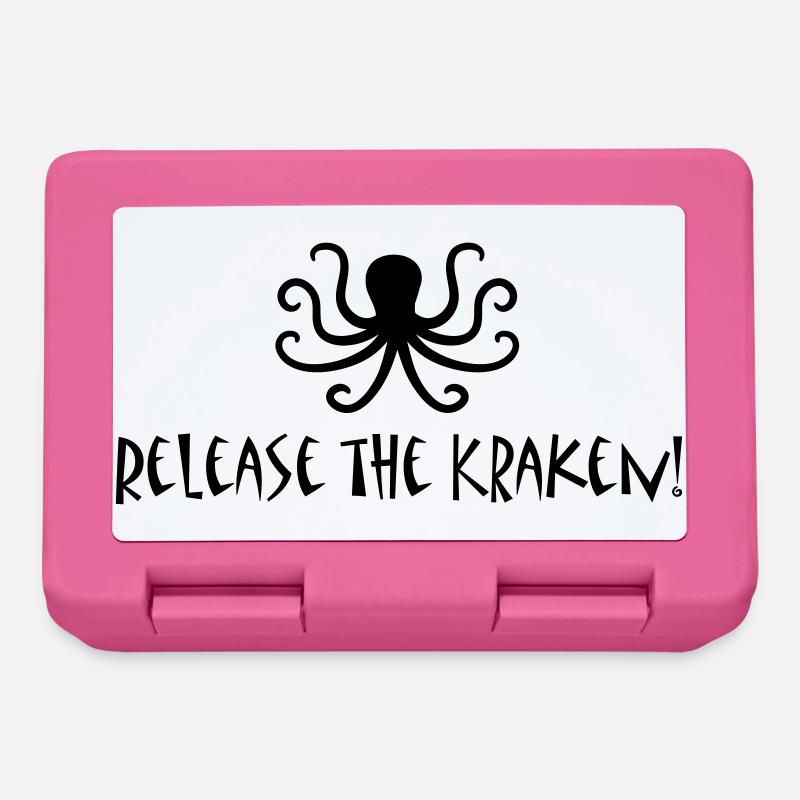 Release the Kraken - Brotdose - Pink